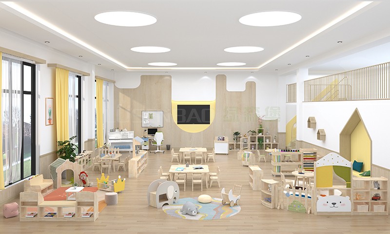 幼儿园家具橡胶木教室区整体 1.jpg