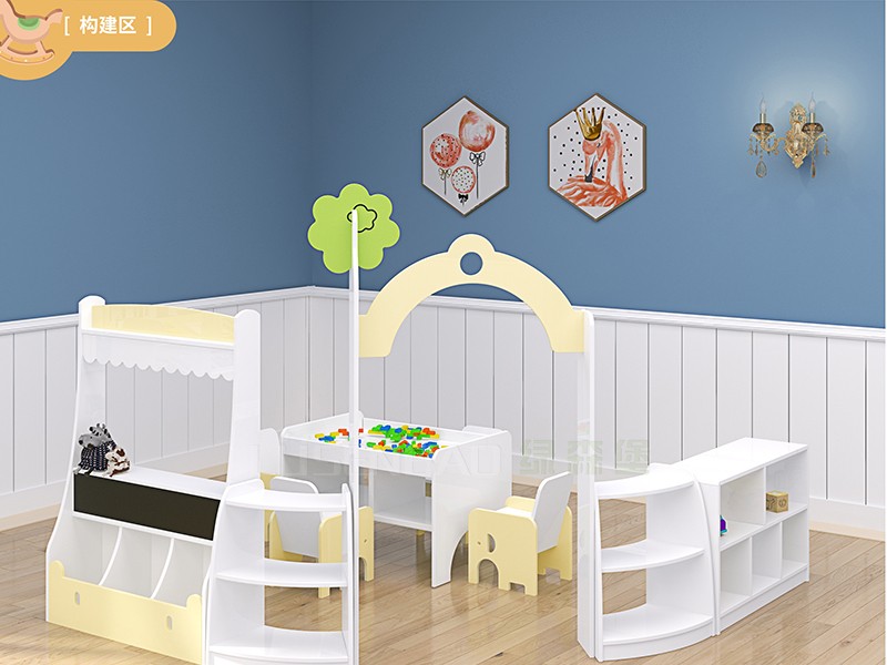 幼儿园全屋定制家具白色童话建构区 2.jpg